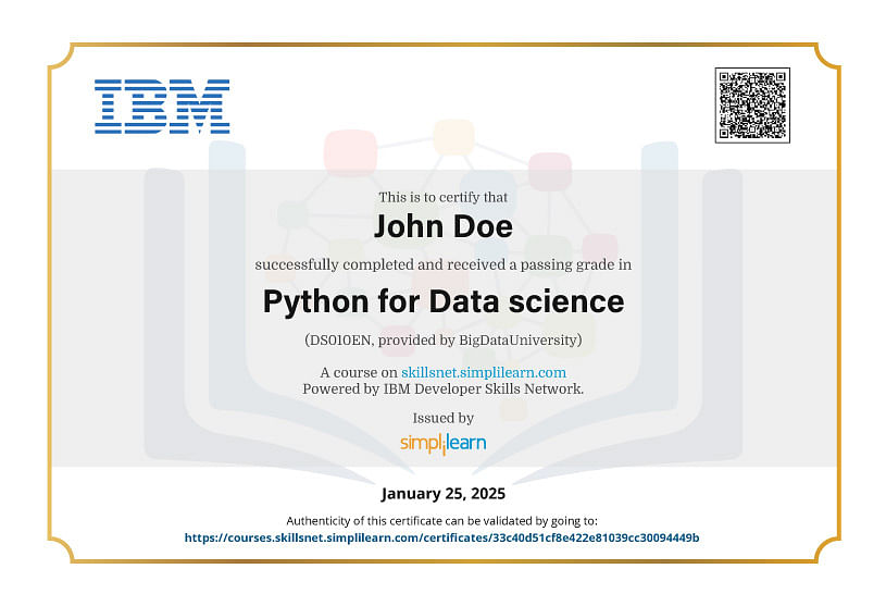 IBM Certificate